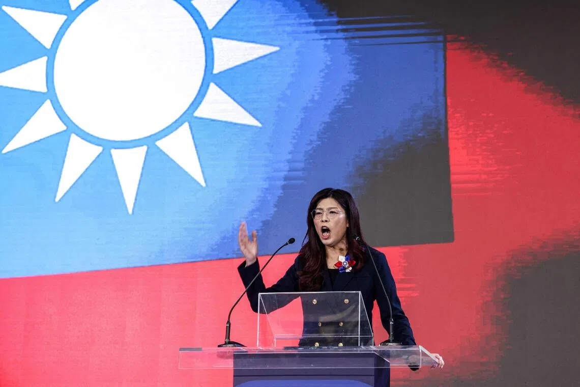 Kuomintang leader Cheng Li-wun has said she is willing to meet China's leaders.