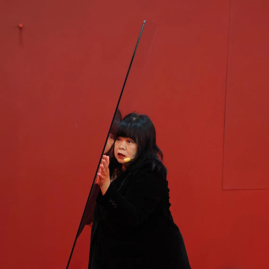 Melati Suryodarmo's I Love You performance at ART SG 2026 held at Marina Bay Sands on Jan 22, 2026.