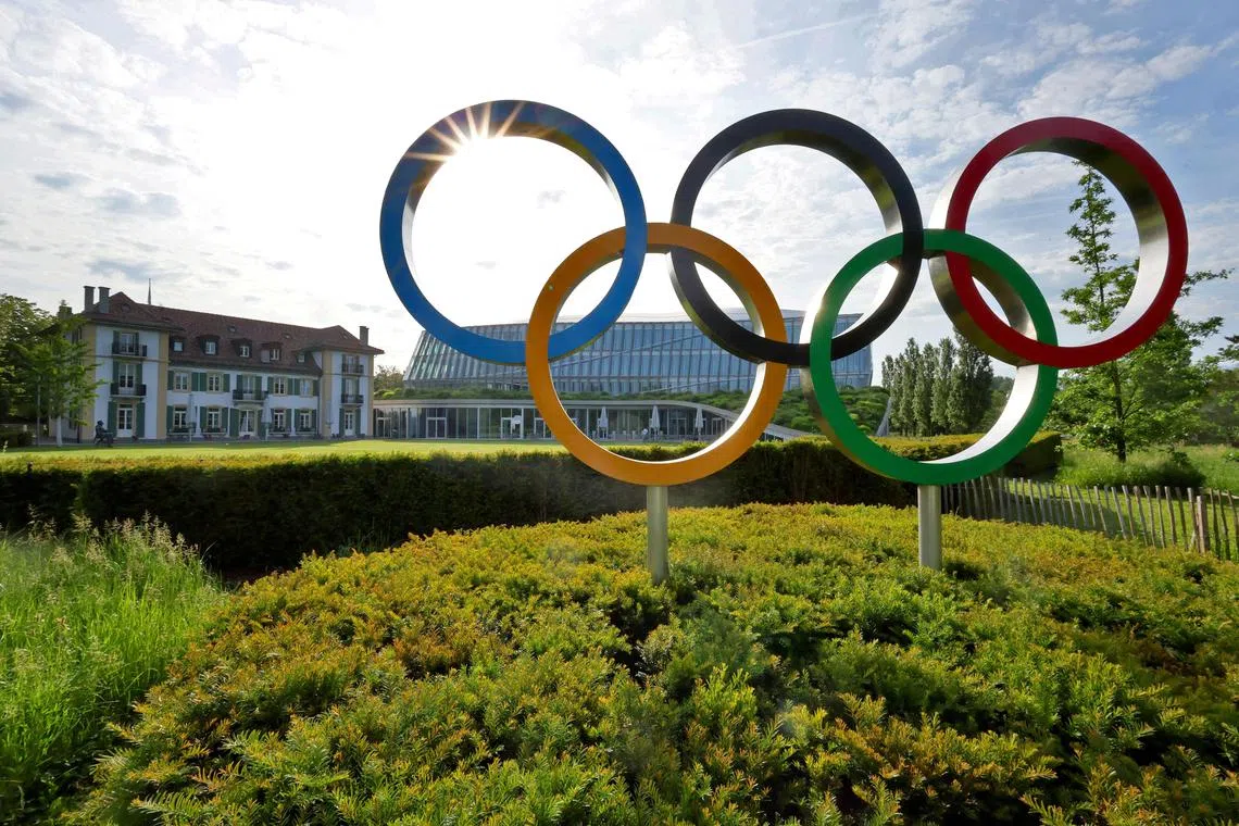 The IOC has yet to make a decision on whether Russians and Belarusians can take part in the Paris Games.