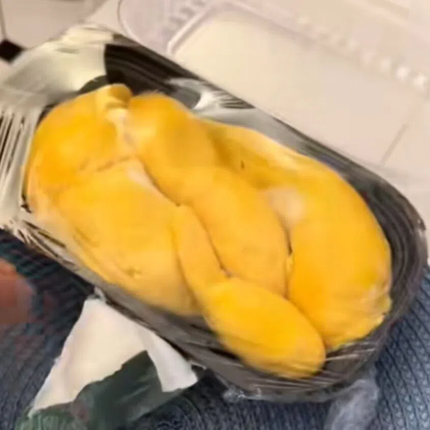 It is not confirmed if the durian was the source of the smell of gas, as the family hid the durian. 