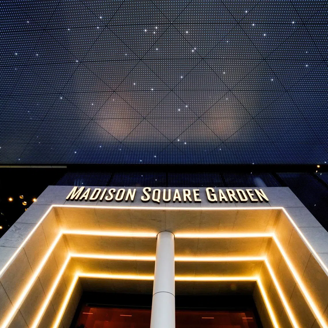 The Madison Square Garden in New York City, US, on June 30.