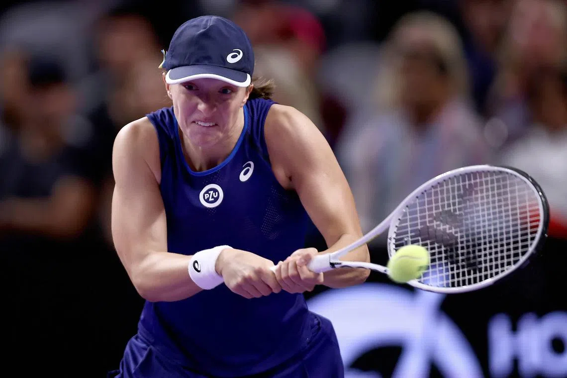 World No. 1 Iga Swiatek spoke out on Tuesday after sexual harassment accusations against Poland’s tennis federation president Miroslaw Skrzypczynski.