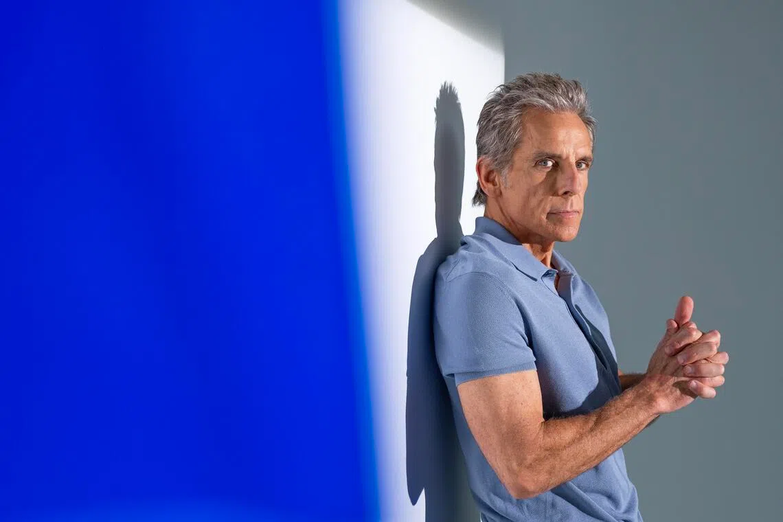 Ben Stiller in New York on Sept. 27, 2025. How to lead an artistic life and be part of a family is a tension he has only recently faced in life and now, onscreen, for a film about his comedian parents.