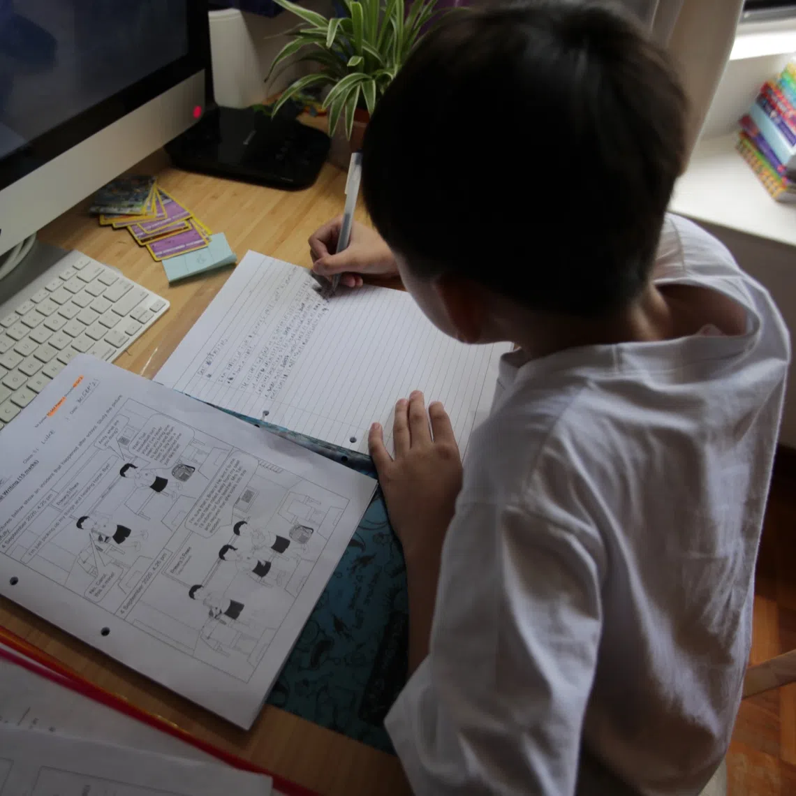 An IPS study found that although children spent less time on homework now than they did a decade ago, more time is spent on tuition and enrichment.