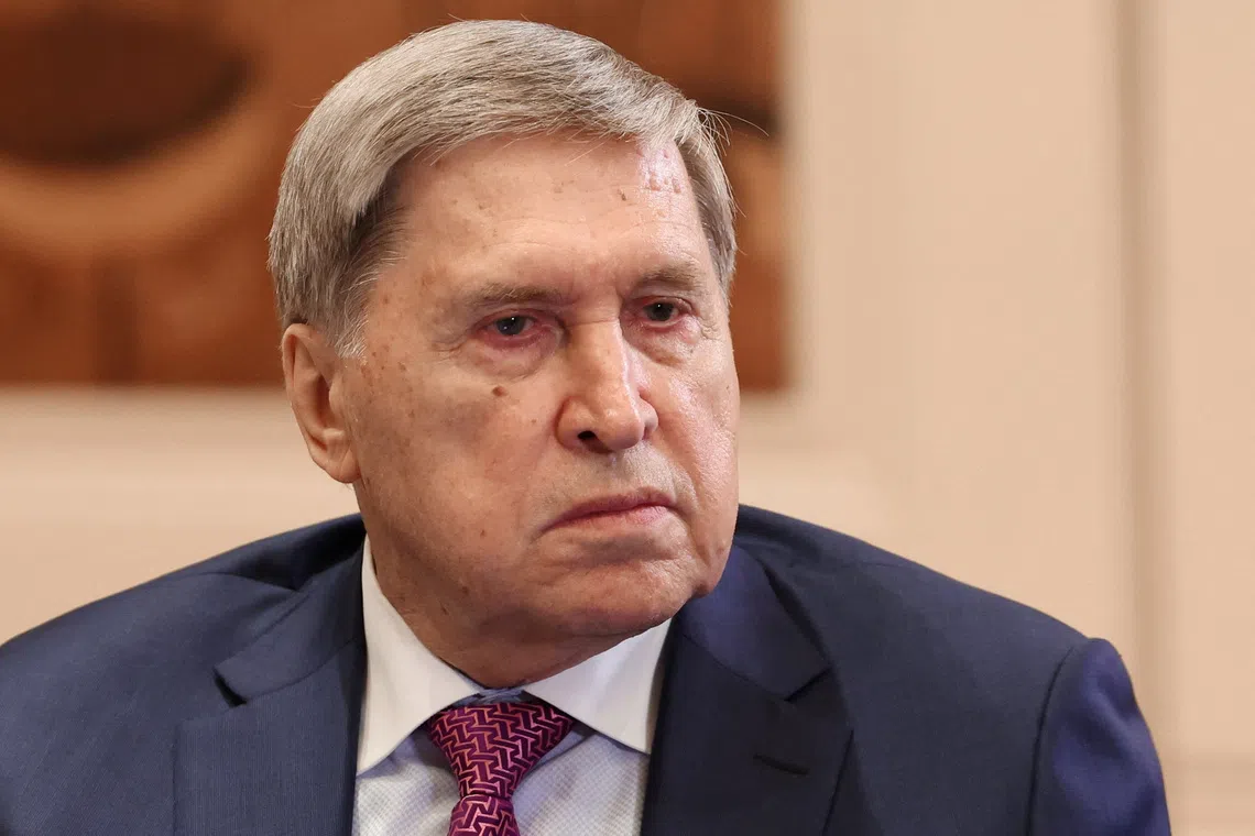 Image 2: Kremlin foreign policy adviser Yuri Ushakov said Moscow had not yet proposed a specific date for the talks.