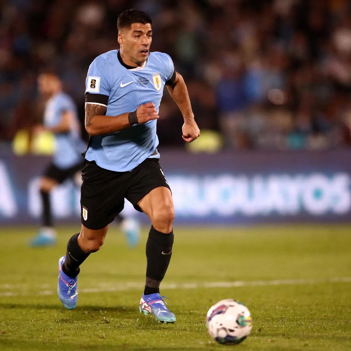 FILE PHOTO: Soccer Football - World Cup - South American Qualifiers - Uruguay v Paraguay - Estadio Centenario, Montevideo, Uruguay - September 6, 2024 Uruguay's Luis Suarez in action REUTERS/Mariana Greif/ File Photo