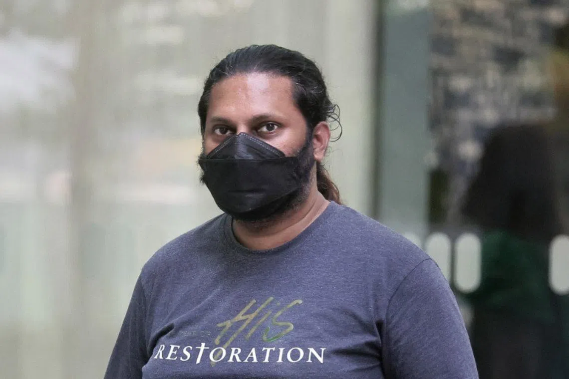 Michael Raj's crime spree started when he stole his mother’s jewellery between May and June 2021.