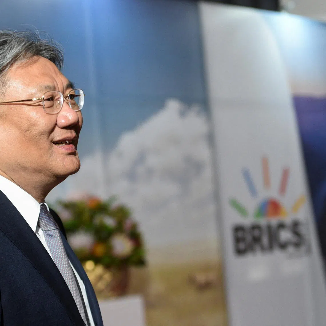 Chinese Commerce Minister Wang Wentao arrives at the BRICS Summit in Johannesburg, South Africa August 23, 2023. REUTERS/Alet Pretorius/Pool/File Photo