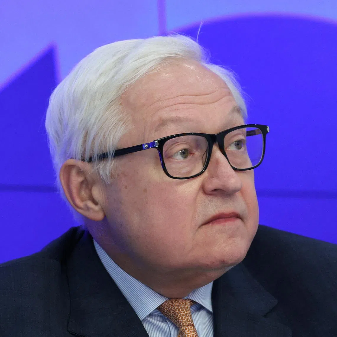 Russia's Deputy Foreign Minister Sergei Ryabkov attends a press conference in Moscow, Russia November 26, 2025. REUTERS/Anastasia Barashkova