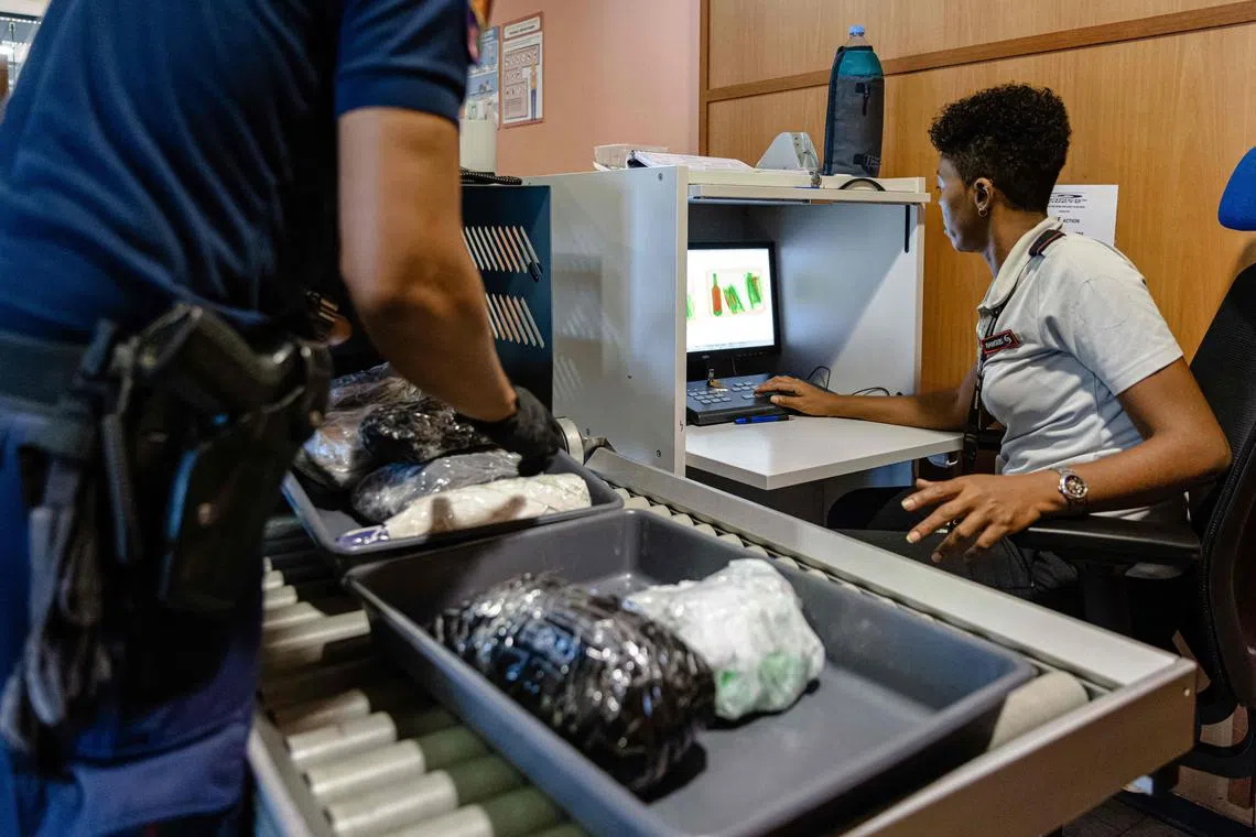 Travellers going through security at the airport will be able to carry up to two litres of liquid.