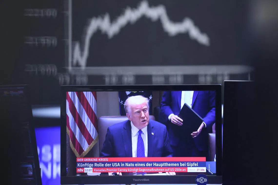 The tariffs announced by US President Donald Trump triggered a plunge in world financial markets and drew condemnation from other leaders. 