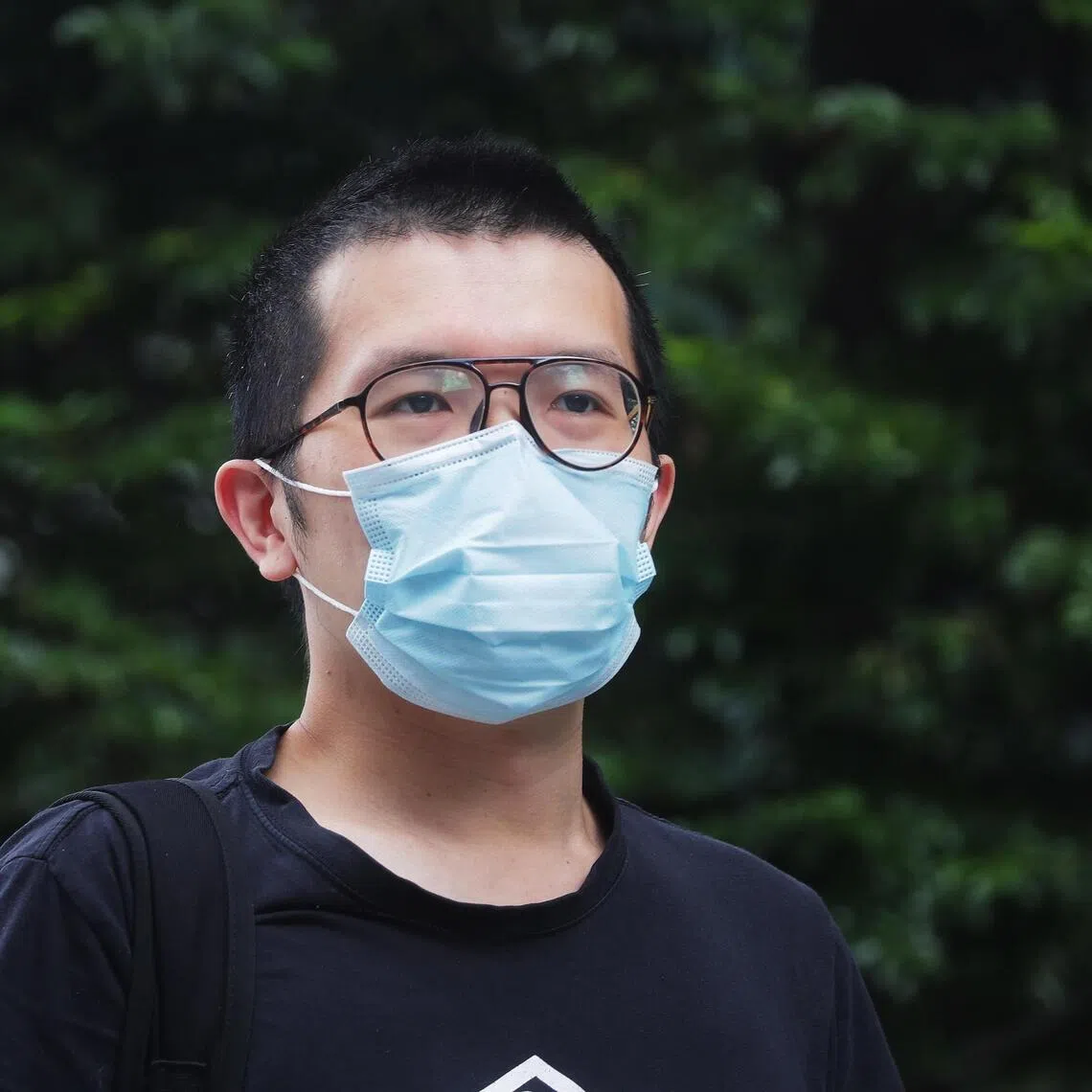 Fugitive lawyer Charles Yeo Yao Hui at the State Courts, on Jan 19, 2022.