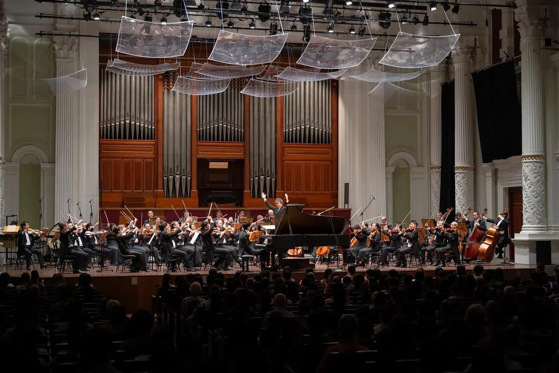 S’porean composer Wang Chenwei’s brilliant new work and pianist Eric Lu reign in SSO concert