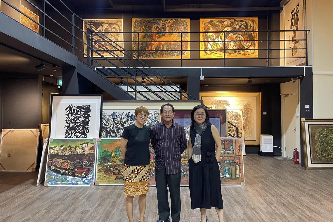 Oxley Arts Hub, in the Lim Tze Peng Gallery 