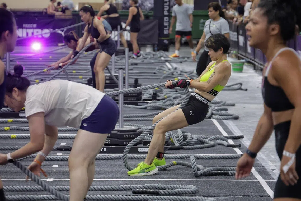 A popular fitness race created in Germany, Hyrox combines 8 kilometers of running with eight functional fitness movements. 