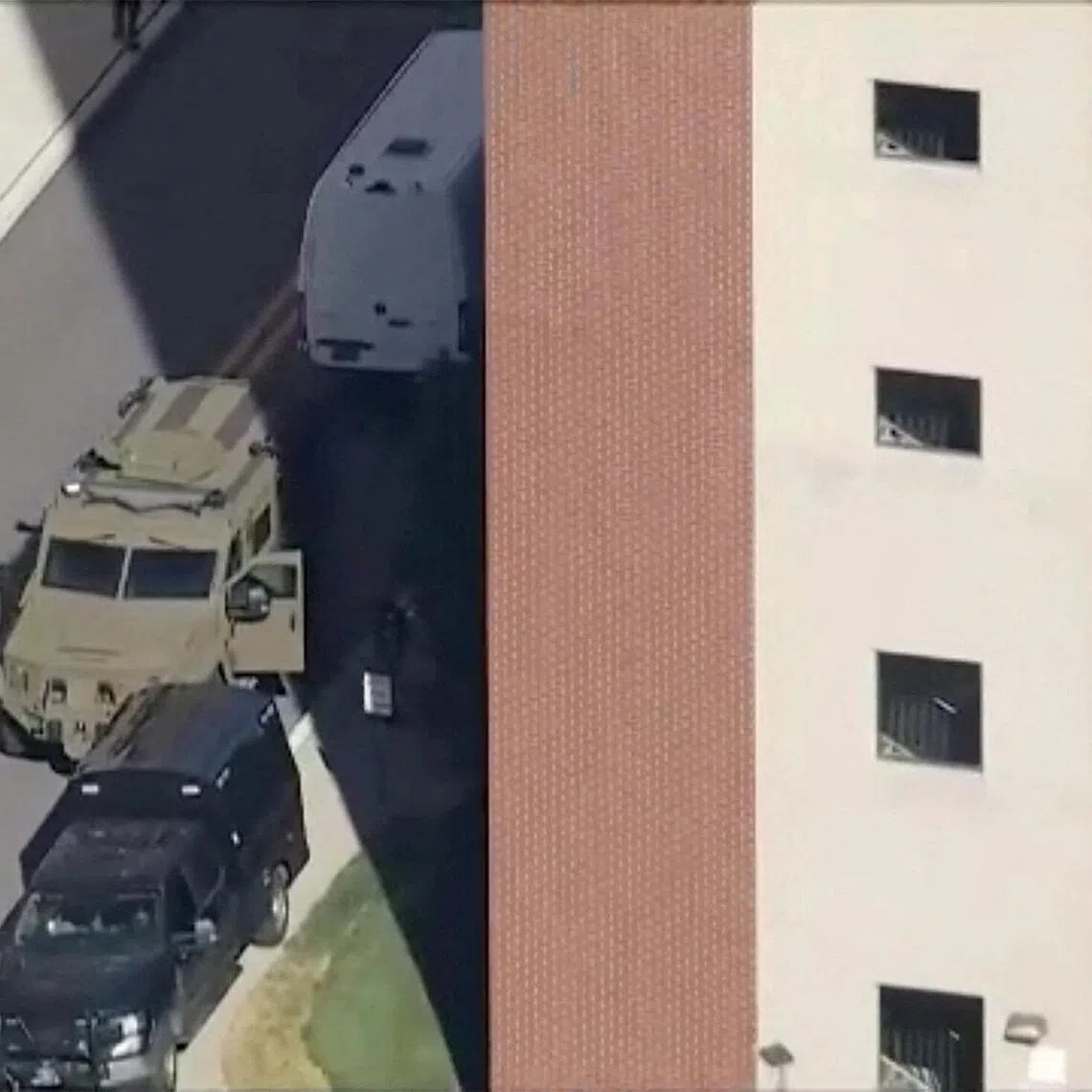 The police are still searching for the shooter and did not disclose any possible motive, but the lockdown has been lifted. 