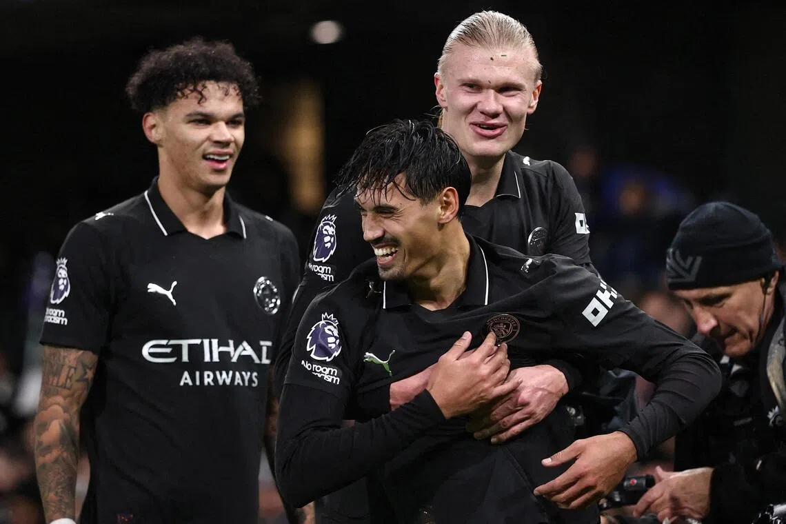 Erling Haaland makes history as Manchester City hold off charging Fulham in wild 5-4 victory
