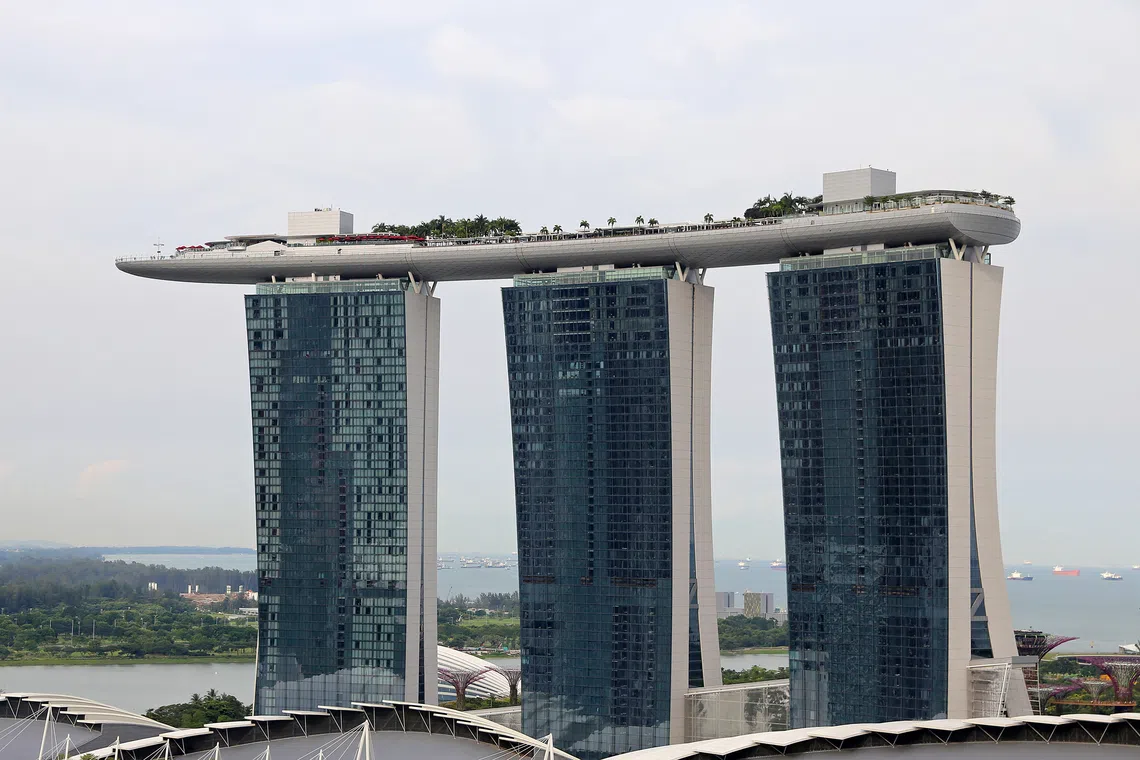 The incident happened in the early hours of March 8 after the man and his wife and friends had drinks at Club CeLaVi on the 57th floor of Marina Bay Sands.