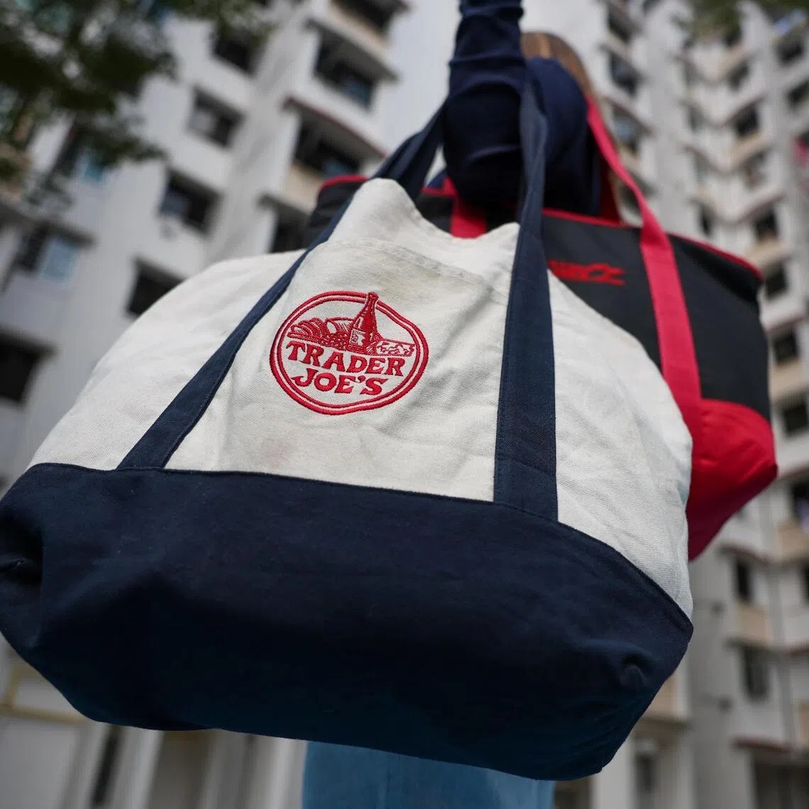 Trader Joe’s first released a mini tote meant to be used as a reusable grocery bag in 2024.