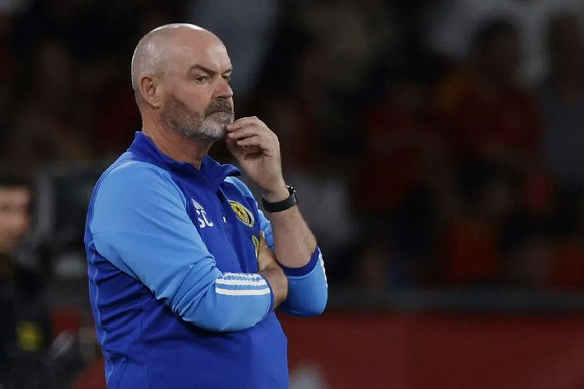 Soccer Football - Euro 2024 Qualifier - Group A - Spain v Scotland - Estadio de La Cartuja, Seville, Spain - October 12, 2023 Scotland manager Steve Clarke REUTERS/Marcelo Del Pozo/file photo