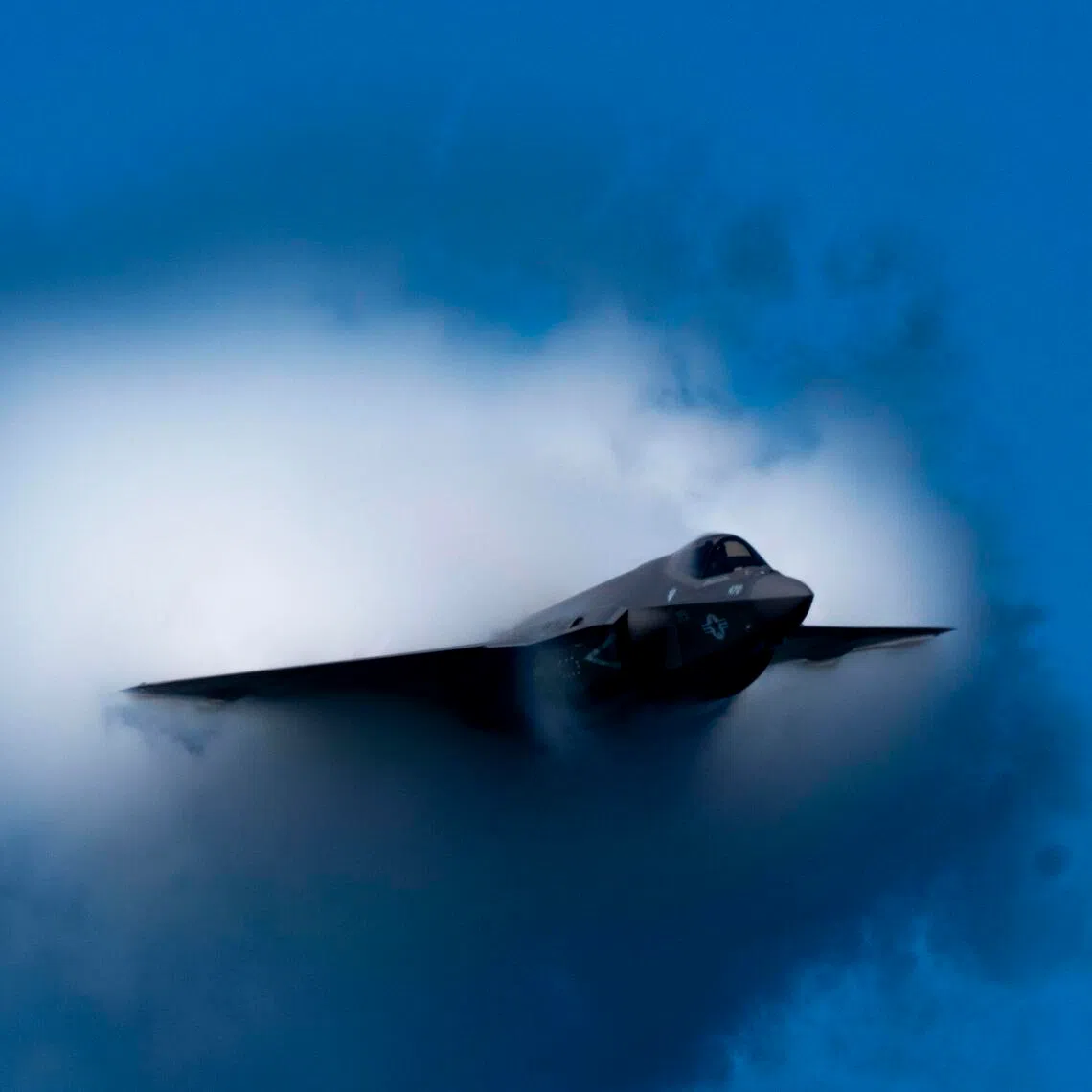 The F-35 plane stopped in South Korea en route to the US and from there it was routed to Hong Kong.