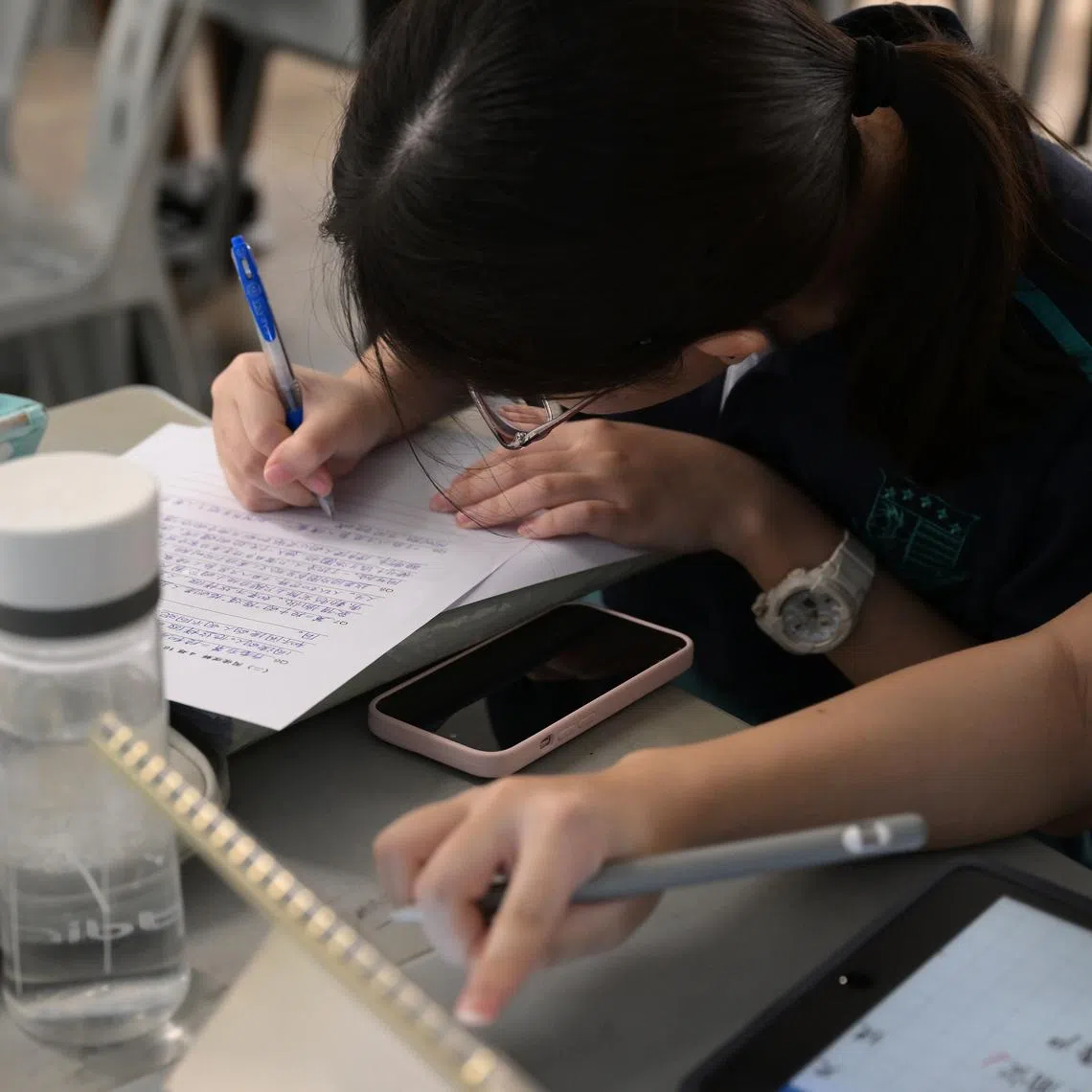 Educational reforms have made exams less stressful, but it's still hard for parents to let go.