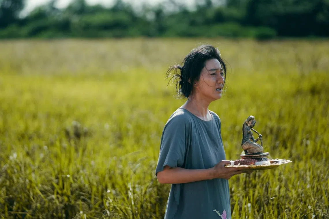 Fan Bingbing plays a Malaysian farmer and ritual healer in the state of Kedah in Mother Bhumi.