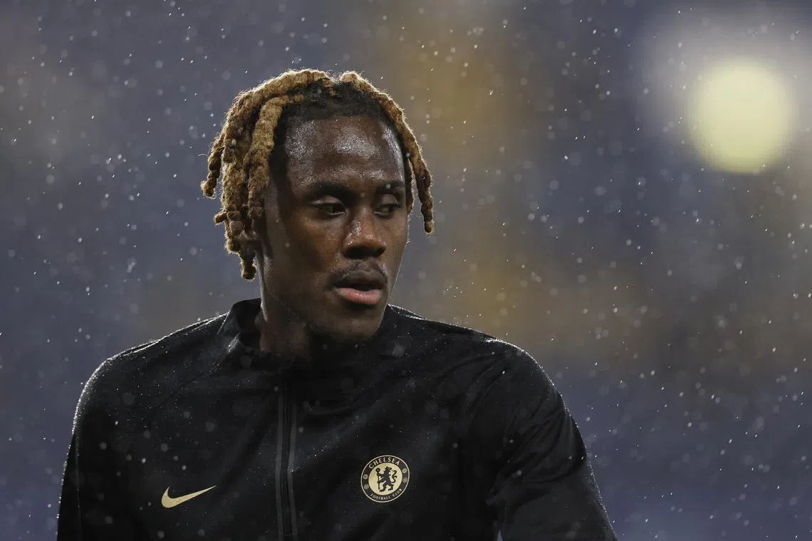 FILE PHOTO: Soccer Football - Champions League - Group E - Chelsea v Dinamo Zagreb - Stamford Bridge, London, Britain - November 2, 2022 Chelsea's Trevoh Chalobah during the warm up before the match Action Images via Reuters/Peter Cziborra/File Photo