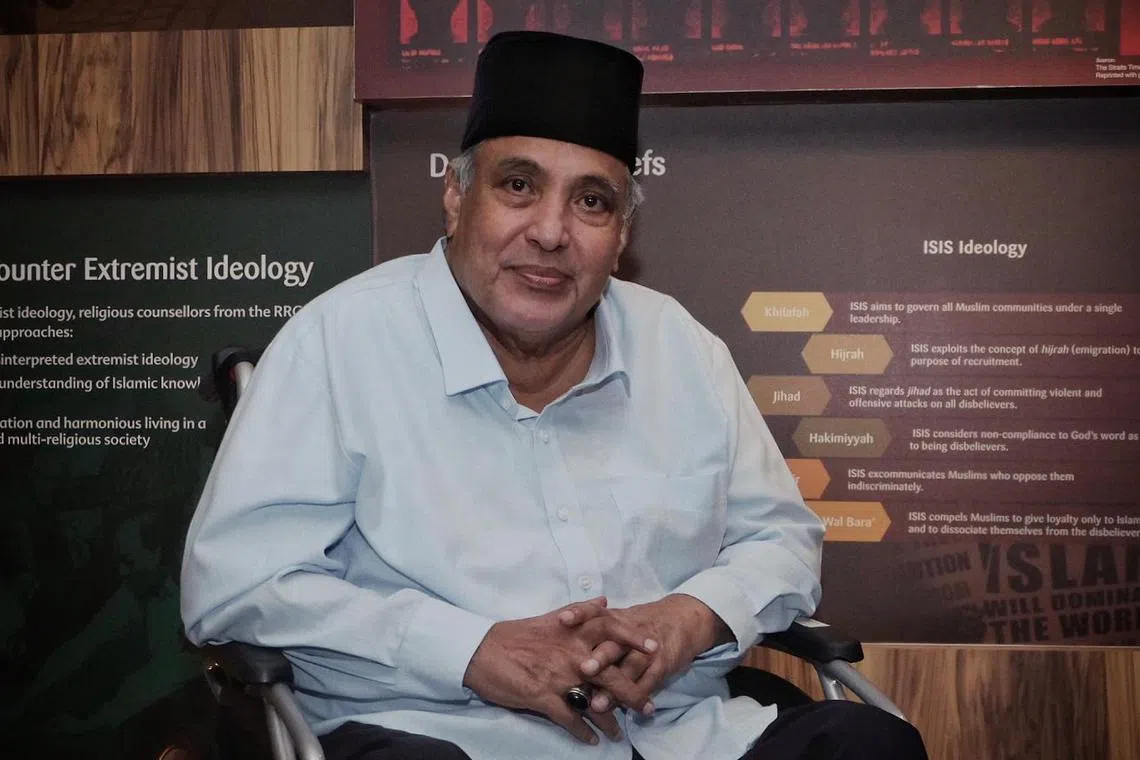 Ustaz Ali Haji Mohamed, who co-founded the Religious Rehabilitation Group in 2003, died on March 17, 2023.