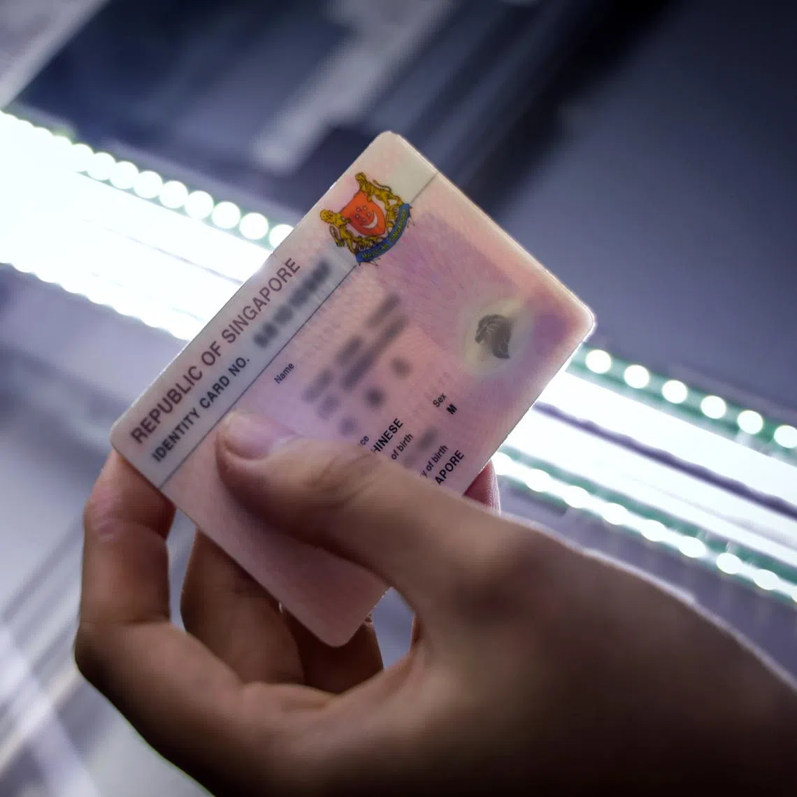 People with more than one legal name may have an @ sign on their NRICs.