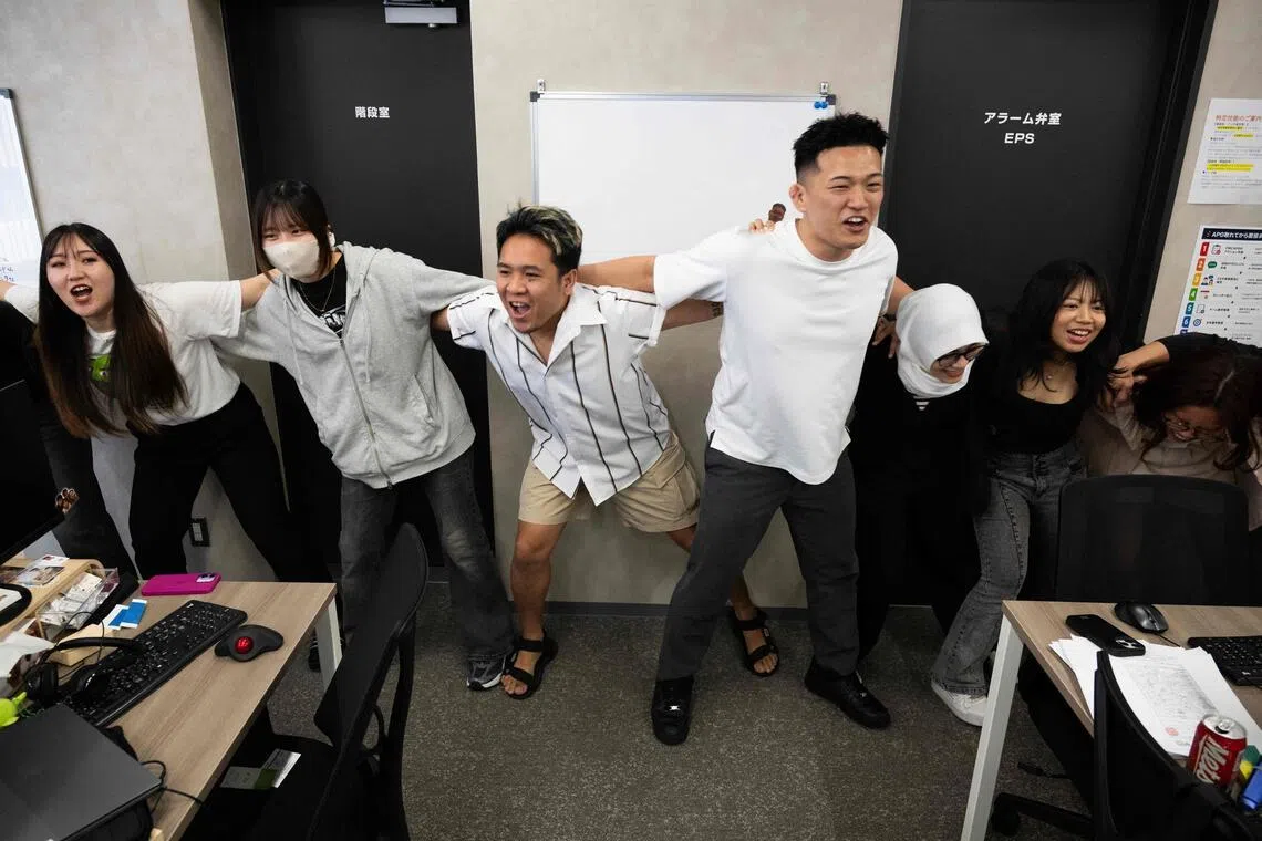 Employees at GP freely sport shorts, sandals and dyed hair, and boast relatively high rates of paid leave usage.