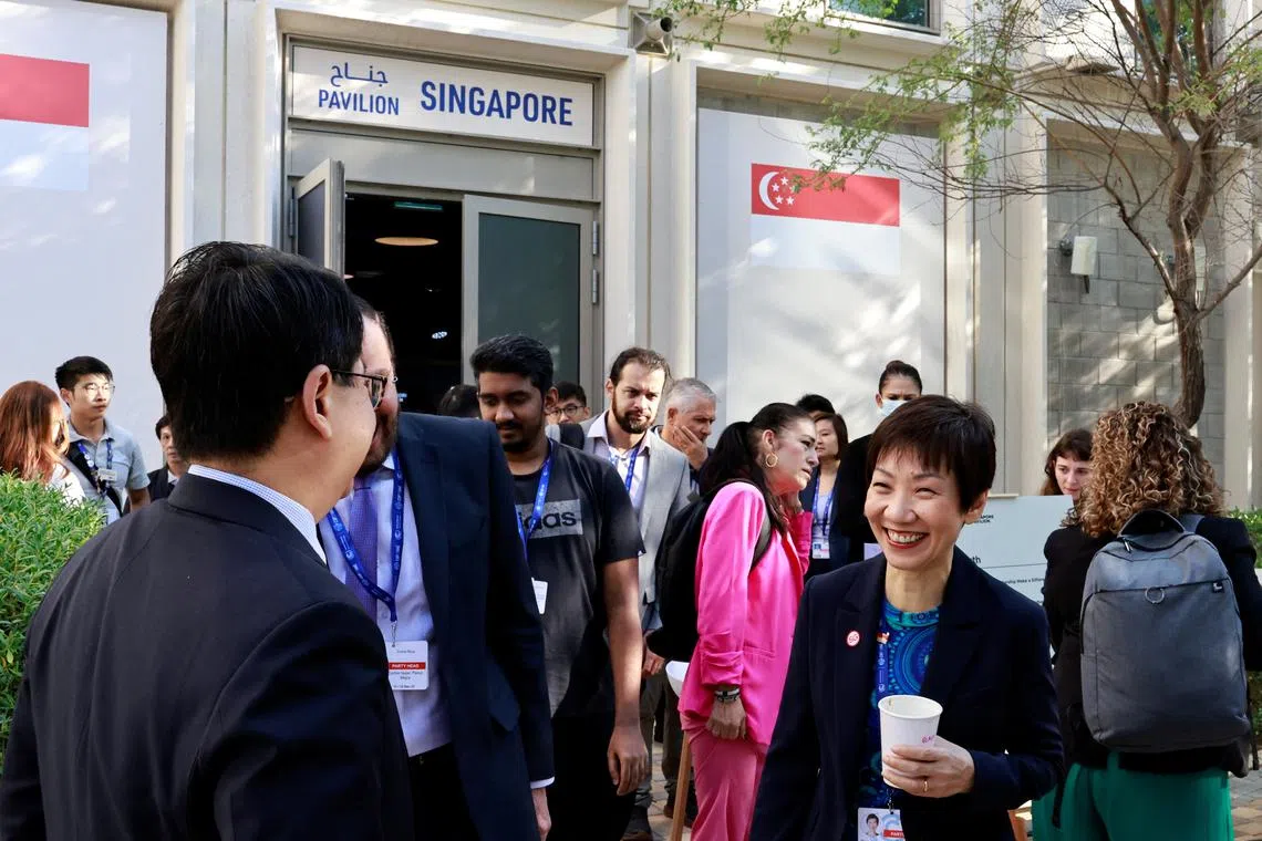 Minister for Sustainability and the Environment Grace Fu said Singapore will not claim from the fund despite investing heavily in coastal protection measures.