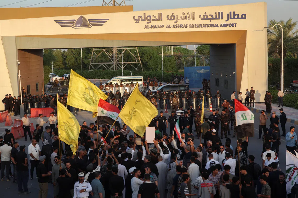US to grant sanctions waiver for flights between Iran and Iraq's Najaf, source says