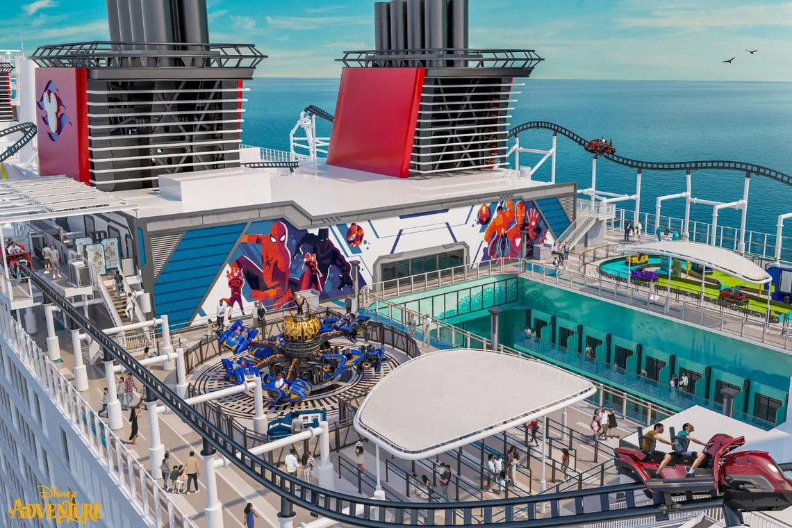 disney-cruise-line-disney-adventure-longest-rollercoaster-at-sea