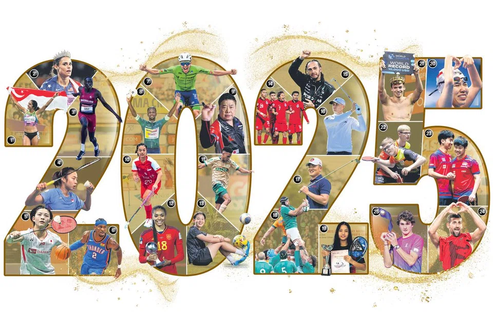 25 to watch in 2025 sporting world | The Straits Times