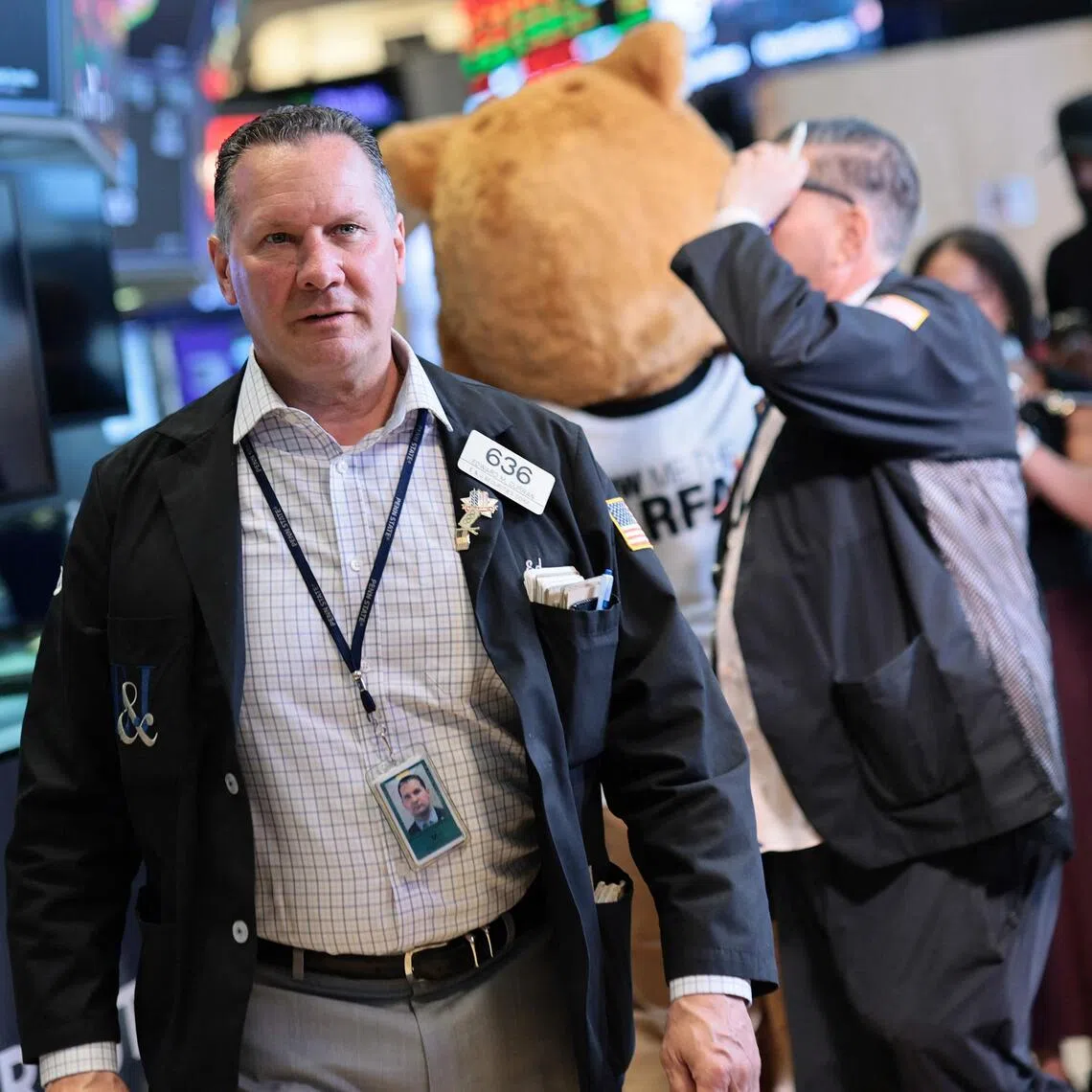 NEW YORK, NEW YORK - JULY 01: Traders work on the floor of the New York Stock Exchange during morning trading on July 01, 2026 in New York City. Stocks opened up with losses on the first day of trading in the month of July after the market had its best quarter since 2020.   Michael M. Santiago/Getty Images/AFP (Photo by Michael M. Santiago / GETTY IMAGES NORTH AMERICA / Getty Images via AFP)