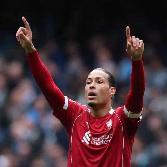 Virgil Van Dijk acknowledged he was culpable after conceding a penalty that Manchester City's striker Erling Haaland converted in the first half.