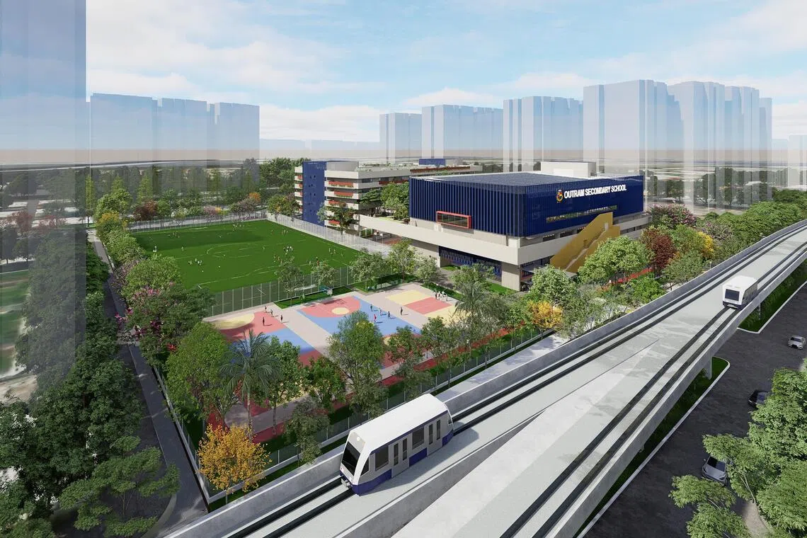 Outram Sec’s new campus at Sengkang to carry on its sporting legacy