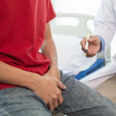 Many men delay testing because they worry that a diagnosis will rob them of sexual function or their sense of manhood.