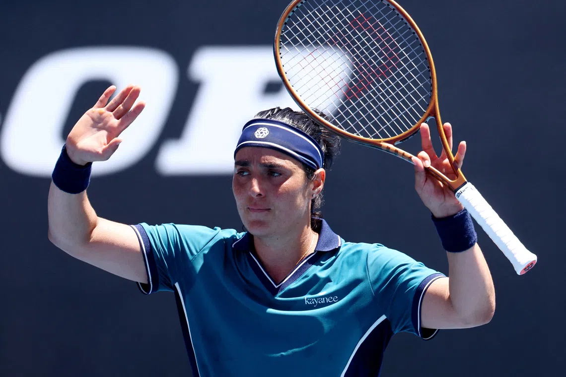 Tunisia's Ons Jabeur is expecting a baby boy in April 2026.