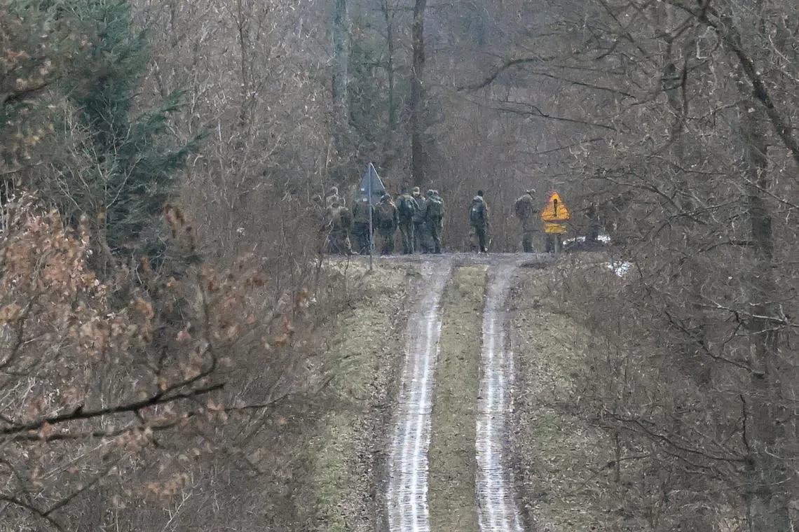 The object most likely left Polish airspace after spending less than three minutes over the country's territory.