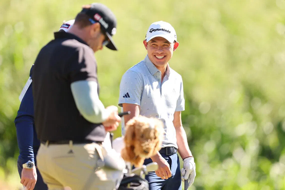 Collin Morikawa of the United States is one of the star names playing at The Sentry this week.