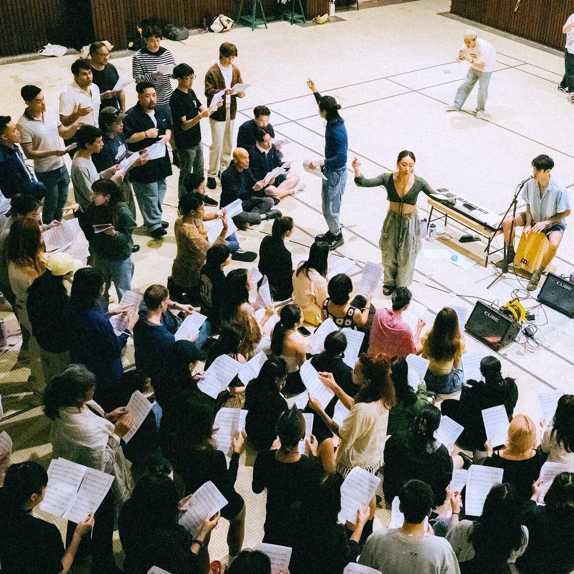 Try the viral one-day choir Sing Song Social Club which meets once a month to learn a song together and no experience or audition is required. 