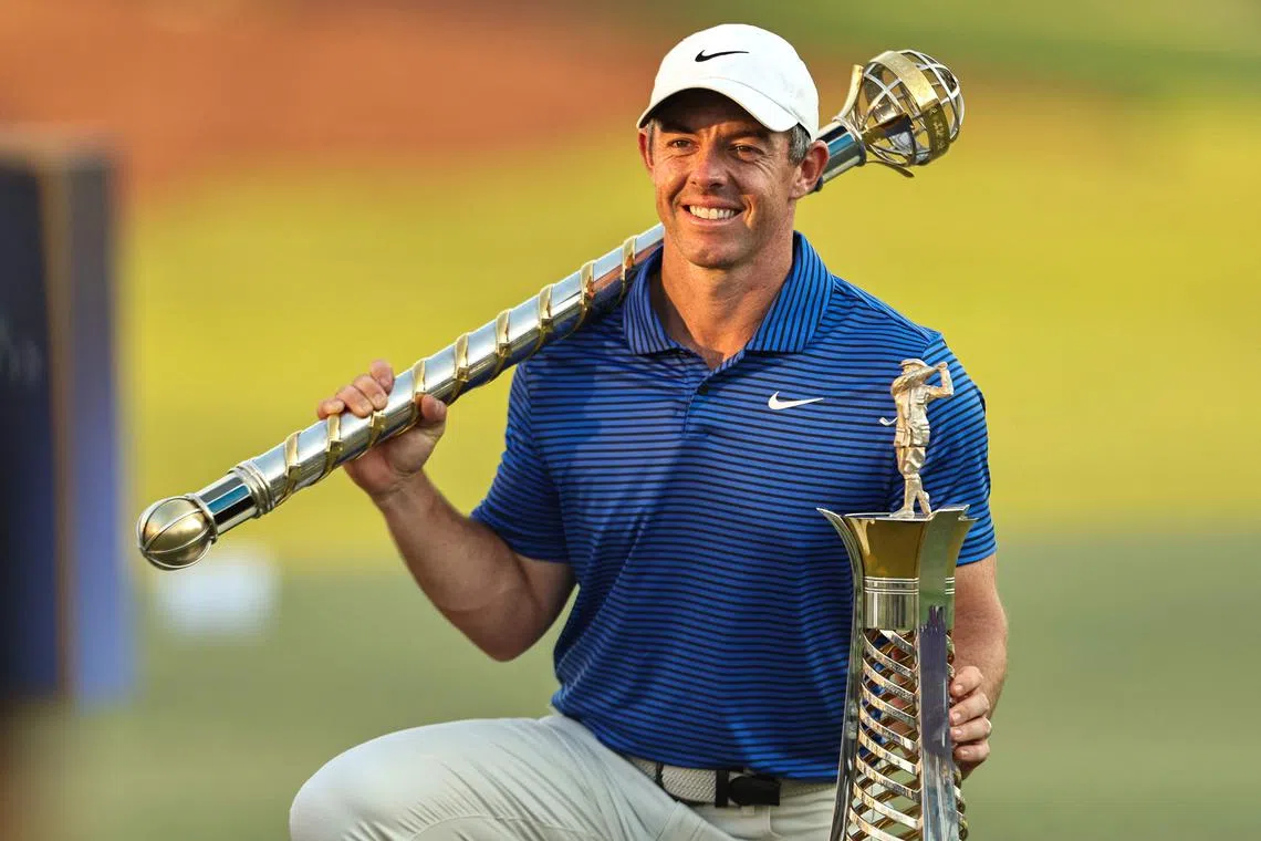 Northern Ireland's Rory McIlroy (above) and Tiger Woods has founded the TGL, which will launch on Jan 7.