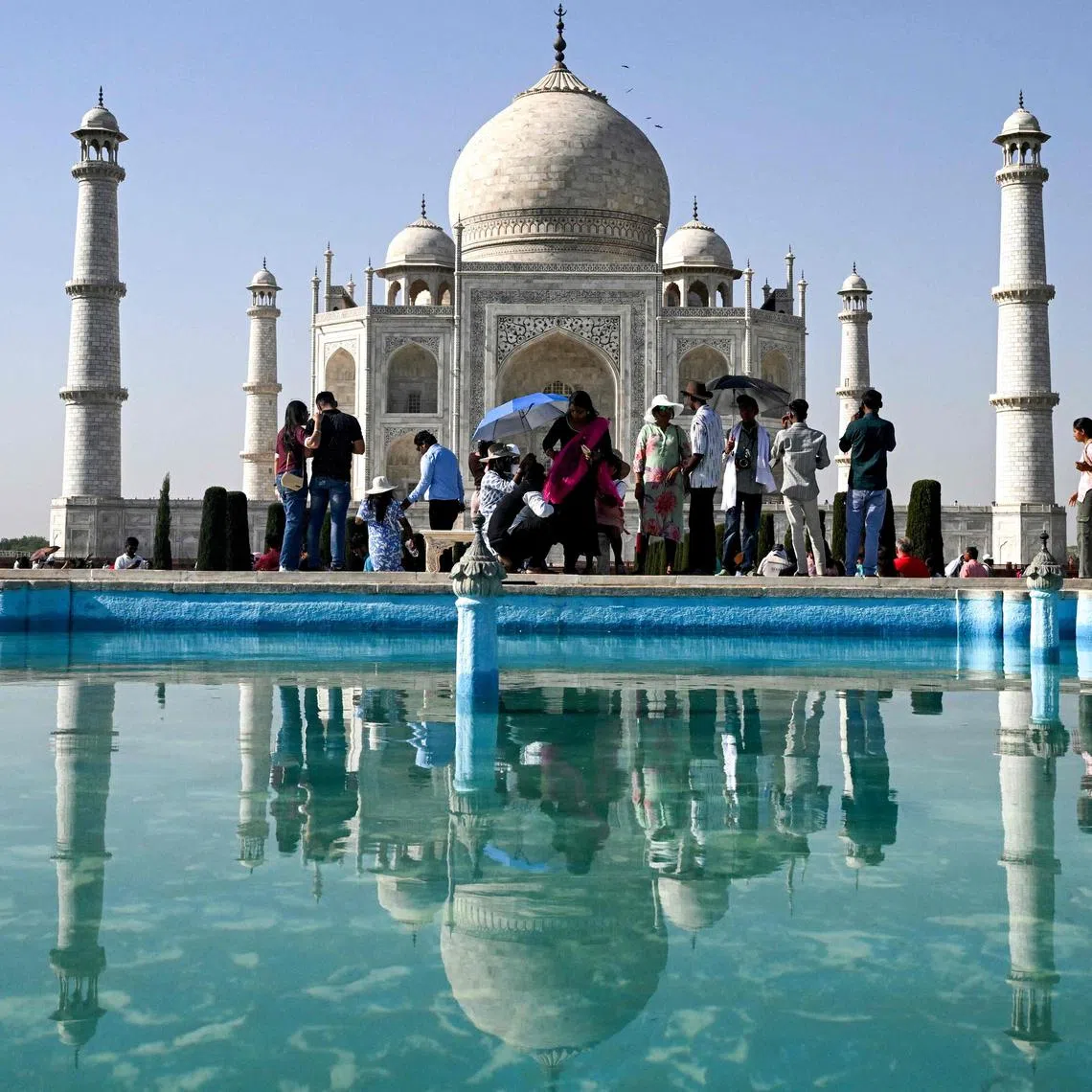 The Taj Mahal is facing water scarcity that is increasing pollution and depleting groundwater, both of which are damaging the mausoleum.