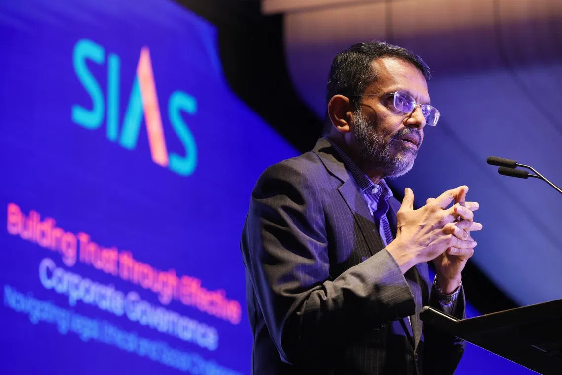 ST20231106_202326521432: Gin Tay/ sasias06/ Tan Sue Ann/

Opening address by Mr Ravi Menon, Managing Director of MAS at the launch of SIAS Corporate Governance Week 2023, at Parkroyal Marina Bay on 6 November 2023.