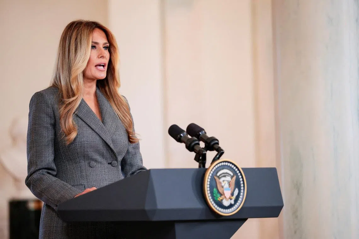 Melania Trump's full remarks on Jeffrey Epstein