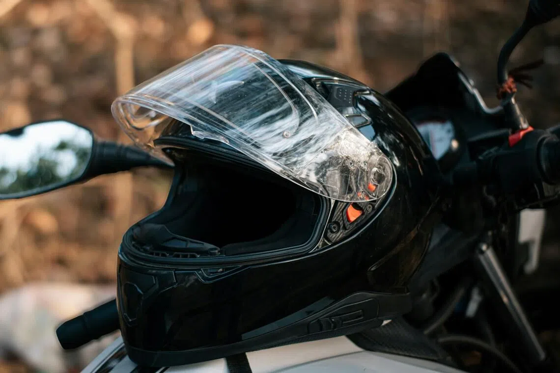 The victim lost control of his motorcycle and crashed into the back of a lorry.