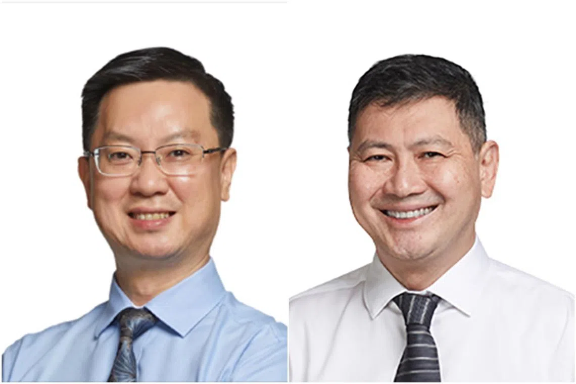 Mr Tan Peng Kuan (left) will replace Mr Tan Kian Heong as the president of SMRT's business arm Strides from May 1.