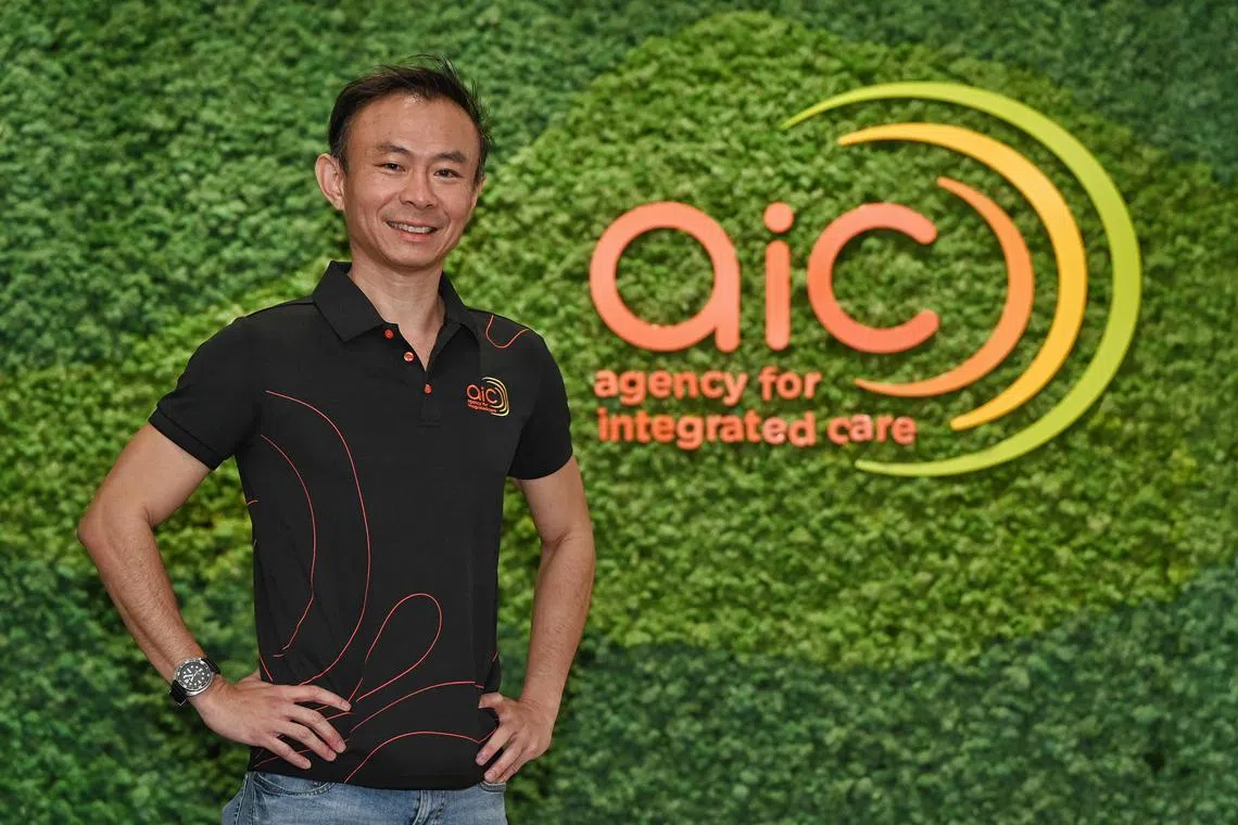 Mr Chew Chun-Liang, Deputy Chief, Silver Generation Office and Primary & Community Care Development Division, AIC answers qns about ageing in Singapore